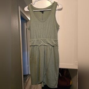 Banana Republic Olive Midi Dress